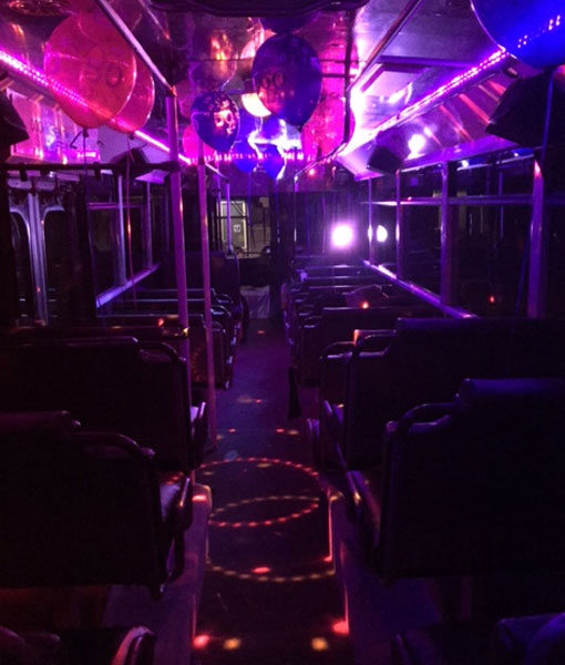 Spacious party bus in Sydney awaits party lovers